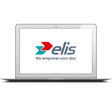 Elis logo laptop